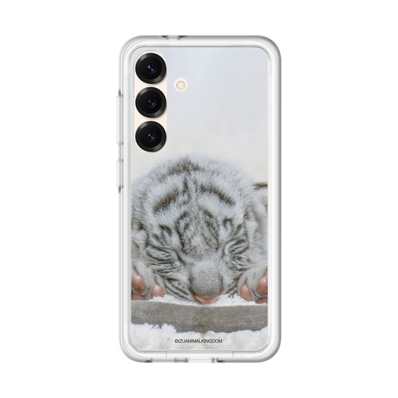 Slim Protection Premium Case［ The Izu Animal Kingdom - White Tiger - Baby Tiger ］