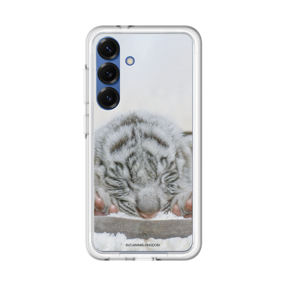 Slim Protection Premium Case［ The Izu Animal Kingdom - White Tiger - Baby Tiger ］