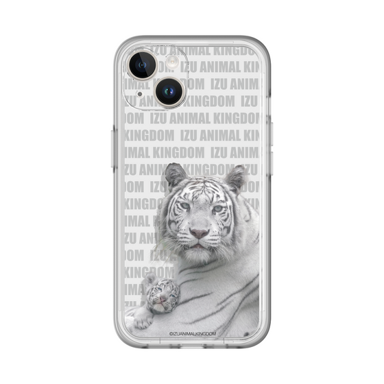 Slim Protection Premium Case［ The Izu Animal Kingdom - White Tiger - Family ］