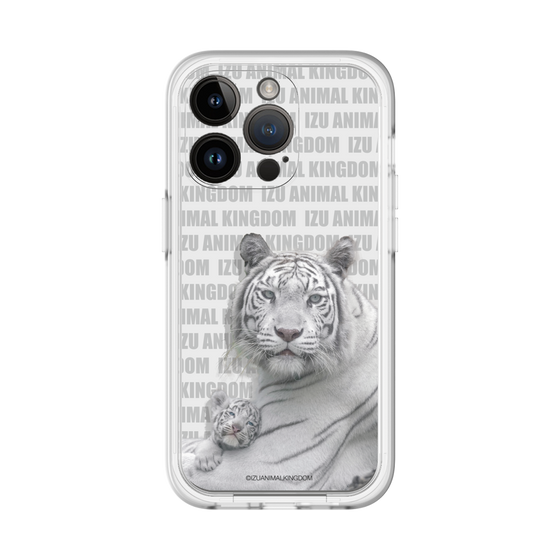 Slim Protection Premium Case［ The Izu Animal Kingdom - White Tiger - Family ］