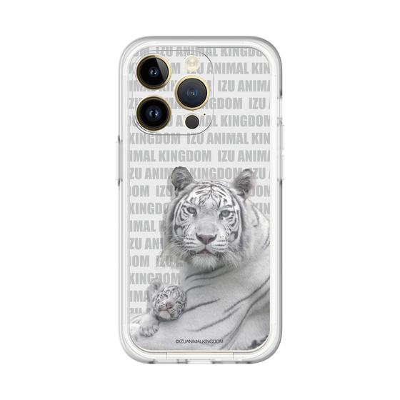 Slim Protection Premium Case［ The Izu Animal Kingdom - White Tiger - Family ］
