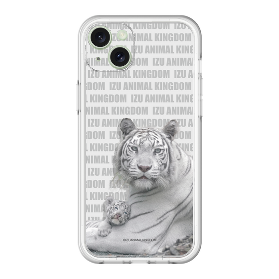 Slim Protection Premium Case［ The Izu Animal Kingdom - White Tiger - Family ］