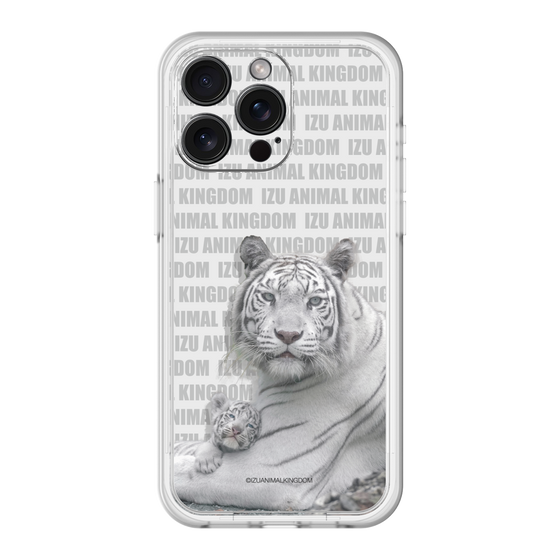 Slim Protection Premium Case［ The Izu Animal Kingdom - White Tiger - Family ］