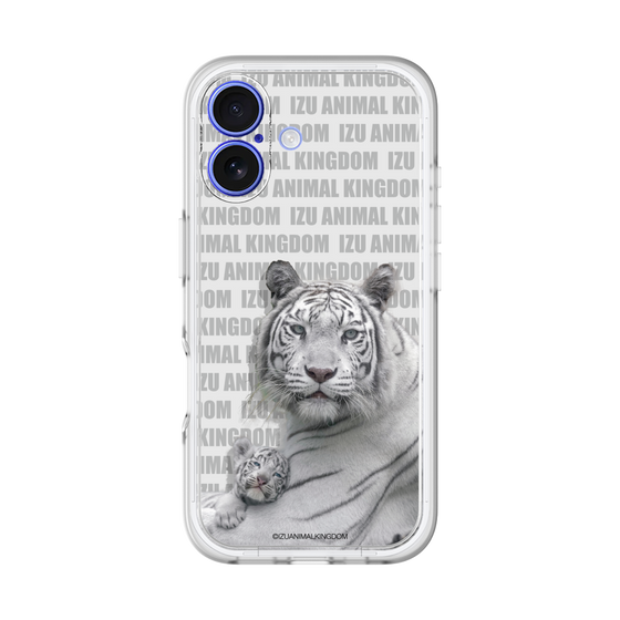 Slim Protection Premium Case［ The Izu Animal Kingdom - White Tiger - Family ］