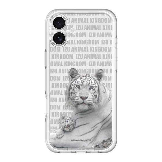 Slim Protection Premium Case［ The Izu Animal Kingdom - White Tiger - Family ］