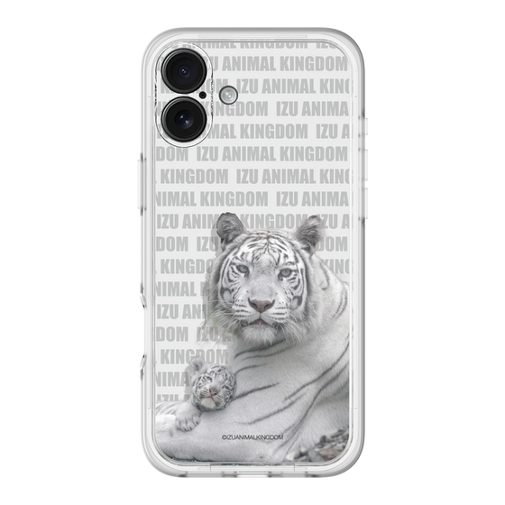 Slim Protection Premium Case［ The Izu Animal Kingdom - White Tiger - Family ］