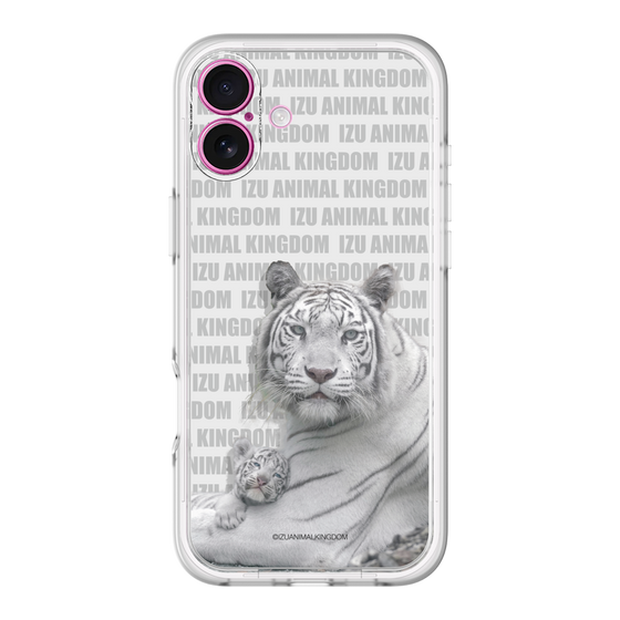 Slim Protection Premium Case［ The Izu Animal Kingdom - White Tiger - Family ］