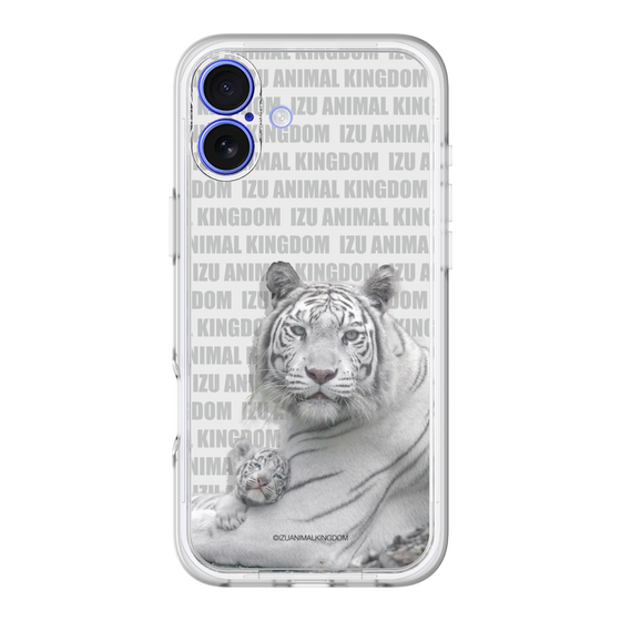 Slim Protection Premium Case［ The Izu Animal Kingdom - White Tiger - Family ］
