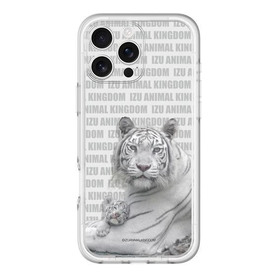 Slim Protection Premium Case［ The Izu Animal Kingdom - White Tiger - Family ］