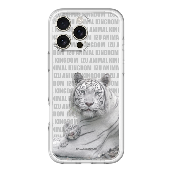 Slim Protection Premium Case［ The Izu Animal Kingdom - White Tiger - Family ］