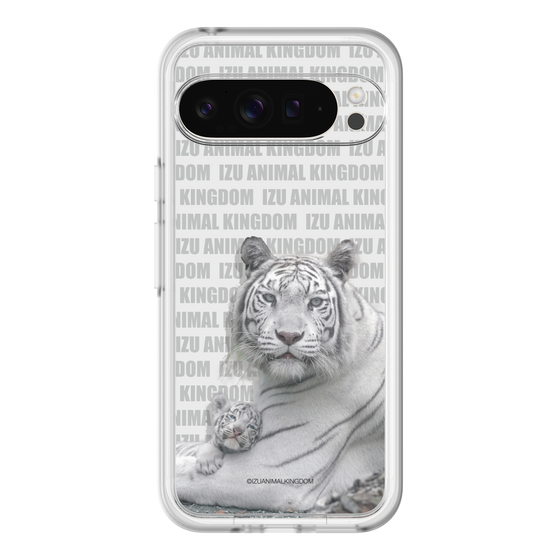 Slim Protection Premium Case［ The Izu Animal Kingdom - White Tiger - Family ］