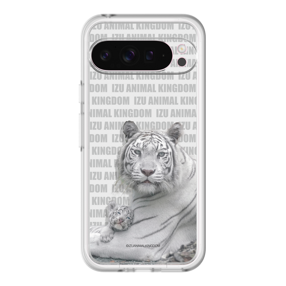 Slim Protection Premium Case［ The Izu Animal Kingdom - White Tiger - Family ］