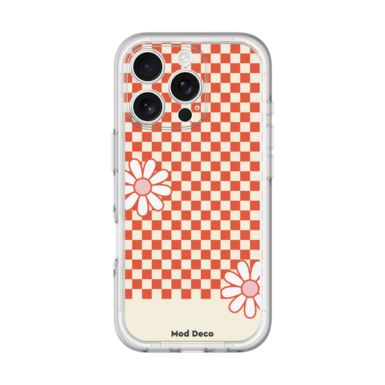 Slim Protection Premium Case［ Mod Deco - オリジナル - レトロフラワー ］