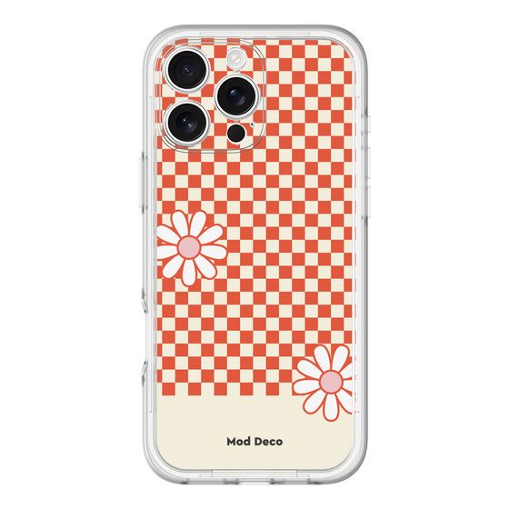 Slim Protection Premium Case［ Mod Deco - オリジナル - レトロフラワー ］