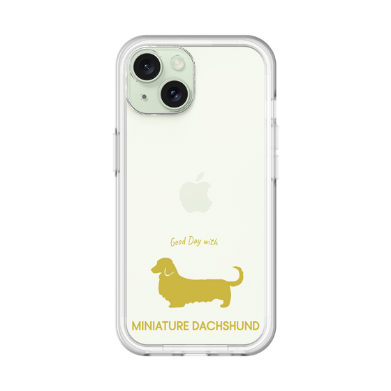 Slim Protection Premium Case［ &UCHINOCO - Miniature Dachshund ］
