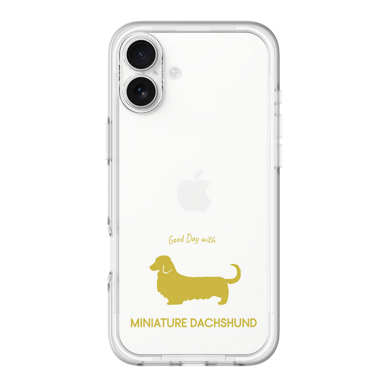 Slim Protection Premium Case［ &UCHINOCO - Miniature Dachshund ］