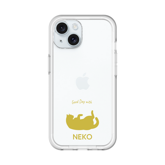 Slim Protection Premium Case［ &UCHINOCO - Rolled-Over Cat ］