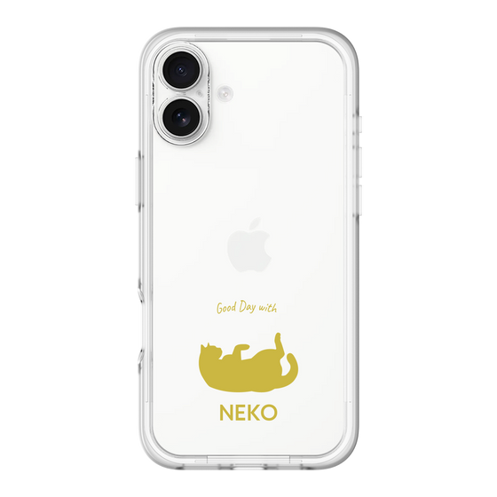 Slim Protection Premium Case［ &UCHINOCO - Rolled-Over Cat ］
