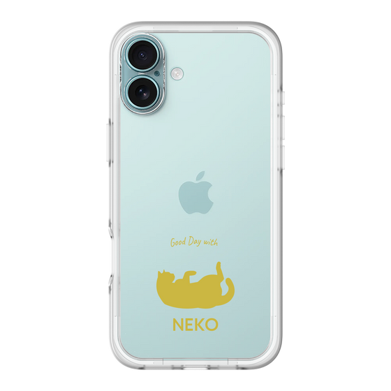 Slim Protection Premium Case［ &UCHINOCO - Rolled-Over Cat ］