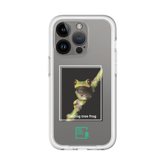 Slim Protection Premium Case［ Green Future Project - Gliding tree frog ］