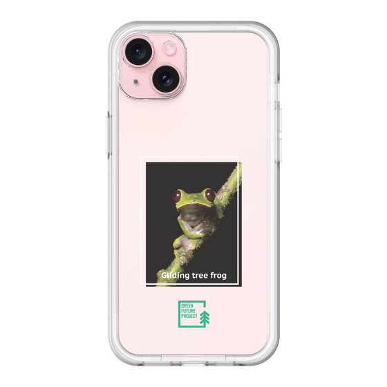 Slim Protection Premium Case［ Green Future Project - Gliding tree frog ］