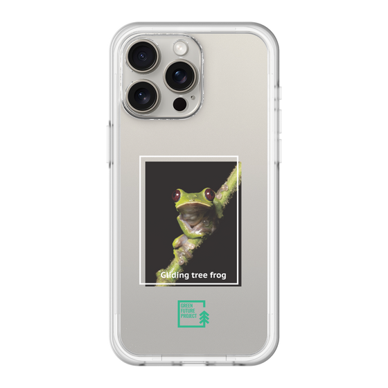 Slim Protection Premium Case［ Green Future Project - Gliding tree frog ］