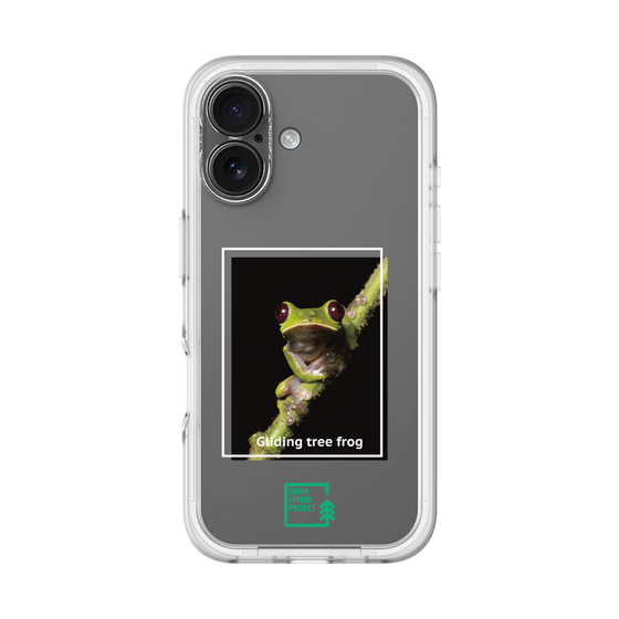 Slim Protection Premium Case［ Green Future Project - Gliding tree frog ］