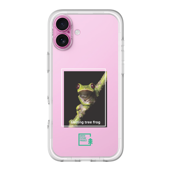 Slim Protection Premium Case［ Green Future Project - Gliding tree frog ］