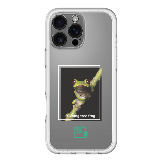 Slim Protection Premium Case［ Green Future Project - Gliding tree frog ］