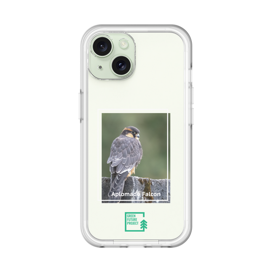 Slim Protection Premium Case［ Green Future Project - Aplomado Falcon ］