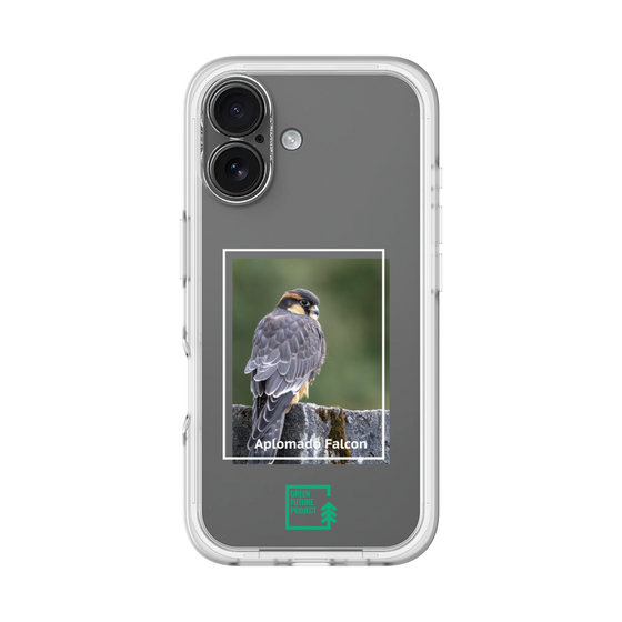 Slim Protection Premium Case［ Green Future Project - Aplomado Falcon ］