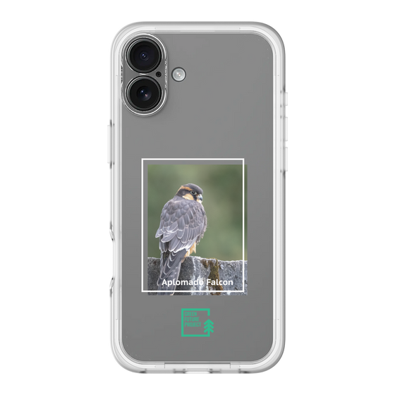 Slim Protection Premium Case［ Green Future Project - Aplomado Falcon ］