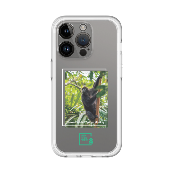 Slim Protection Premium Case［ Green Future Project - Brown-headed Spider Monkey ］
