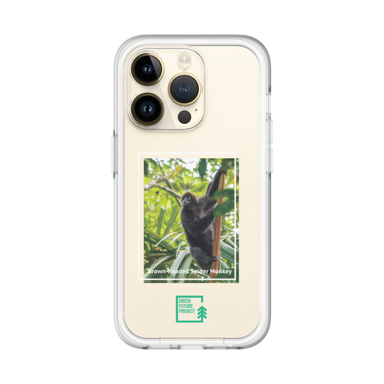 Slim Protection Premium Case［ Green Future Project - Brown-headed Spider Monkey ］
