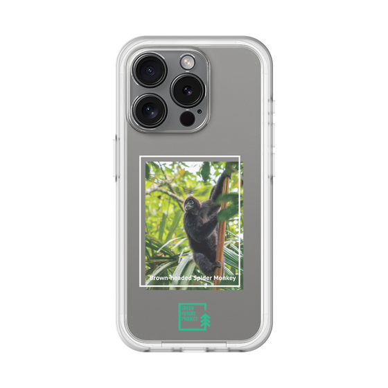 Slim Protection Premium Case［ Green Future Project - Brown-headed Spider Monkey ］
