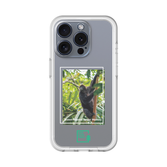 Slim Protection Premium Case［ Green Future Project - Brown-headed Spider Monkey ］