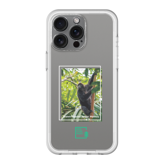 Slim Protection Premium Case［ Green Future Project - Brown-headed Spider Monkey ］