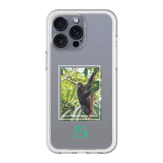Slim Protection Premium Case［ Green Future Project - Brown-headed Spider Monkey ］