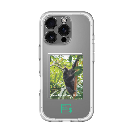 Slim Protection Premium Case［ Green Future Project - Brown-headed Spider Monkey ］