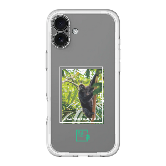 Slim Protection Premium Case［ Green Future Project - Brown-headed Spider Monkey ］
