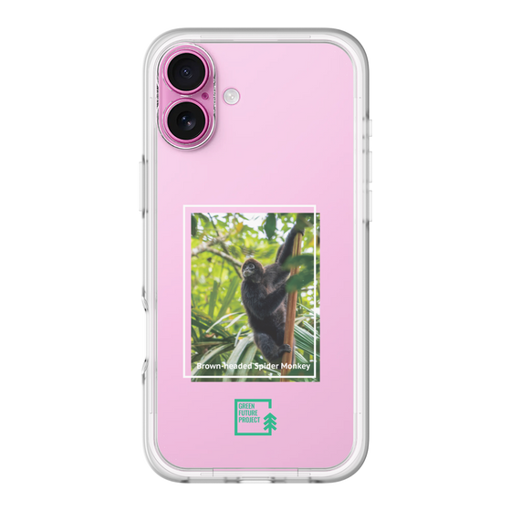Slim Protection Premium Case［ Green Future Project - Brown-headed Spider Monkey ］