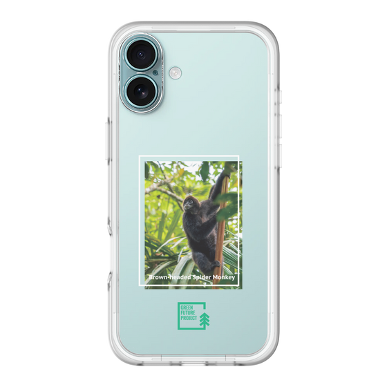 Slim Protection Premium Case［ Green Future Project - Brown-headed Spider Monkey ］
