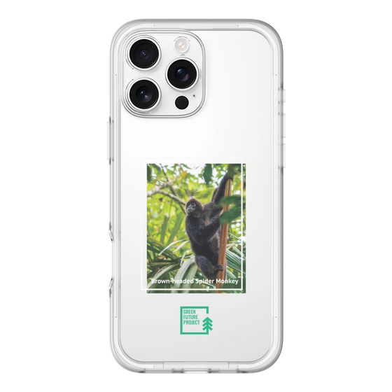 Slim Protection Premium Case［ Green Future Project - Brown-headed Spider Monkey ］