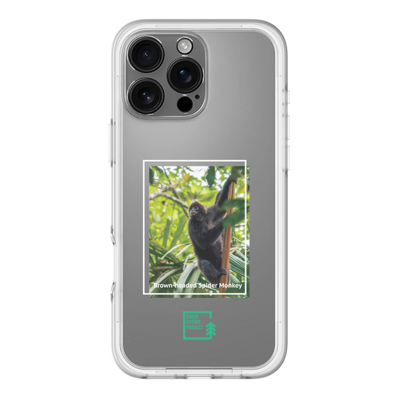 Slim Protection Premium Case［ Green Future Project - Brown-headed Spider Monkey ］