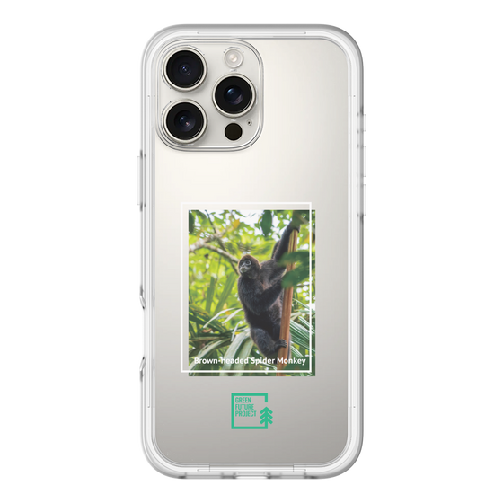 Slim Protection Premium Case［ Green Future Project - Brown-headed Spider Monkey ］