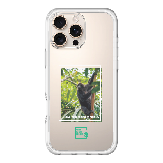Slim Protection Premium Case［ Green Future Project - Brown-headed Spider Monkey ］