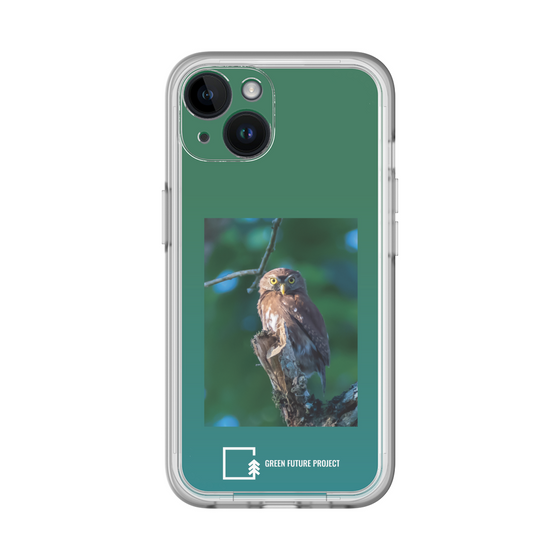 Slim Protection Premium Case［ Green Future Project - Ferruginous Pygmy Owl ］