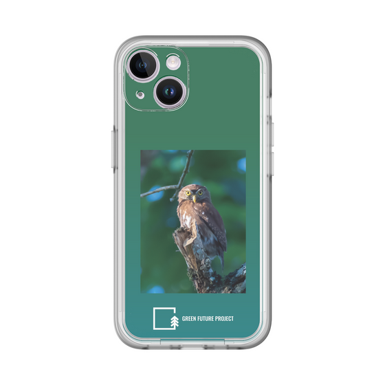 Slim Protection Premium Case［ Green Future Project - Ferruginous Pygmy Owl ］
