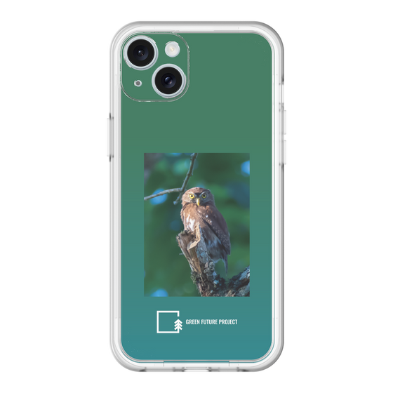 Slim Protection Premium Case［ Green Future Project - Ferruginous Pygmy Owl ］