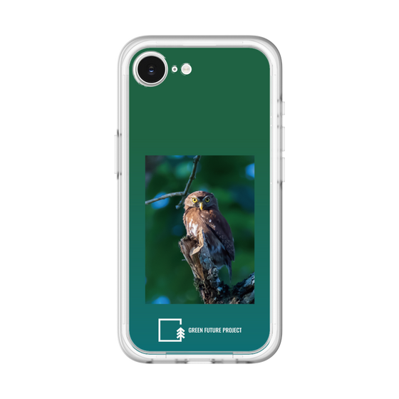 Slim Protection Premium Case［ Green Future Project - Ferruginous Pygmy Owl ］